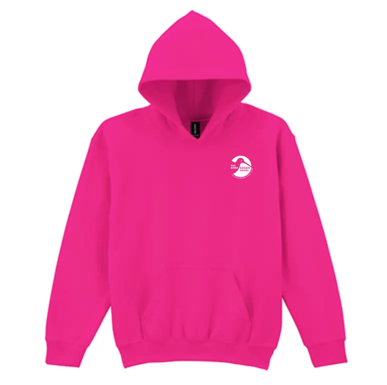 Ein Kiwi gegen Krebs Hoodie, Logo klein